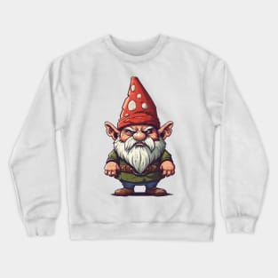 Grumpy Garden Gnome Crewneck Sweatshirt